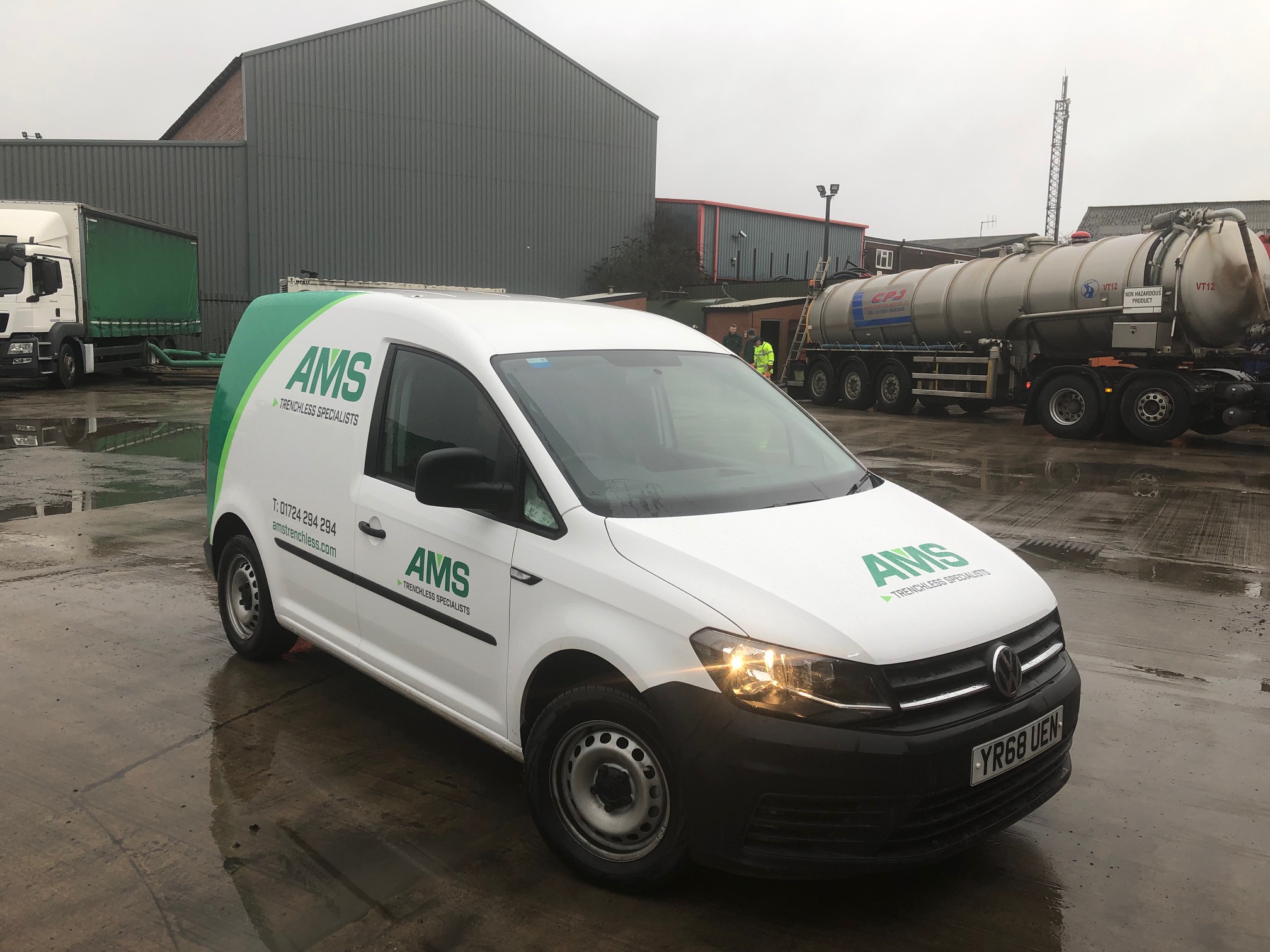 New fleet of vans added by AMS Trenchless