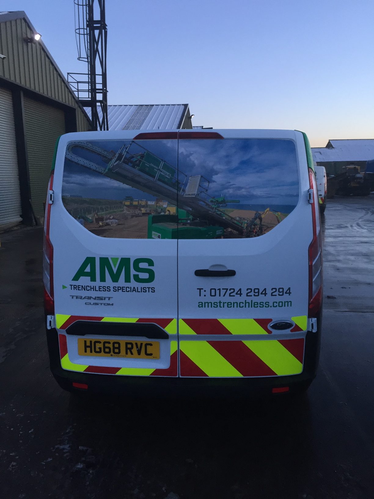New fleet of vans added by AMS Trenchless